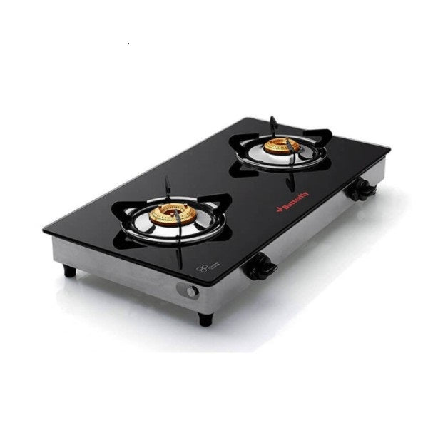 BUTTERFLY GLASS TOP LPG STOVE RADIANT - 2B* L3940A00000