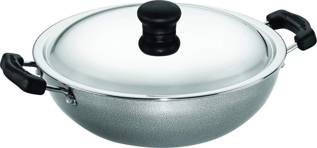 BUTTERFLY RAGA ROUND BASE KADAI 250 MM NSRRBKIG25001