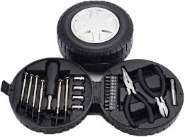 KAIROS-WHEEL SHAPED TOOL KIT WITH PLIER