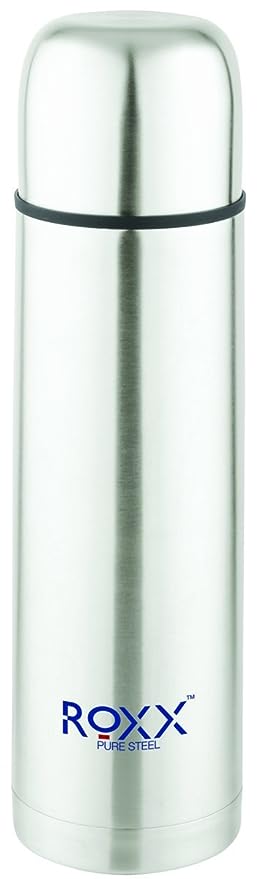 Roxx Steel Bullet Flip Lid Water Bottle 1 Ltr