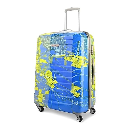 Skybags Trooper Large Size Hard Luggage (75 Cm) | Printed Luggage Trolley With 4 Wheels And Resetable Combination Lock | Unisex