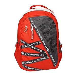 Skybags Figo Plus 01 34 Ltrs Crimson Casual Backpack