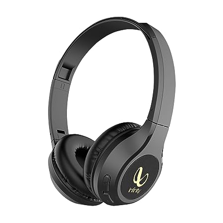 Glide 500, 20 Hrs Playtime With Quick Charge, Wireless On Ear Headphone With Mic