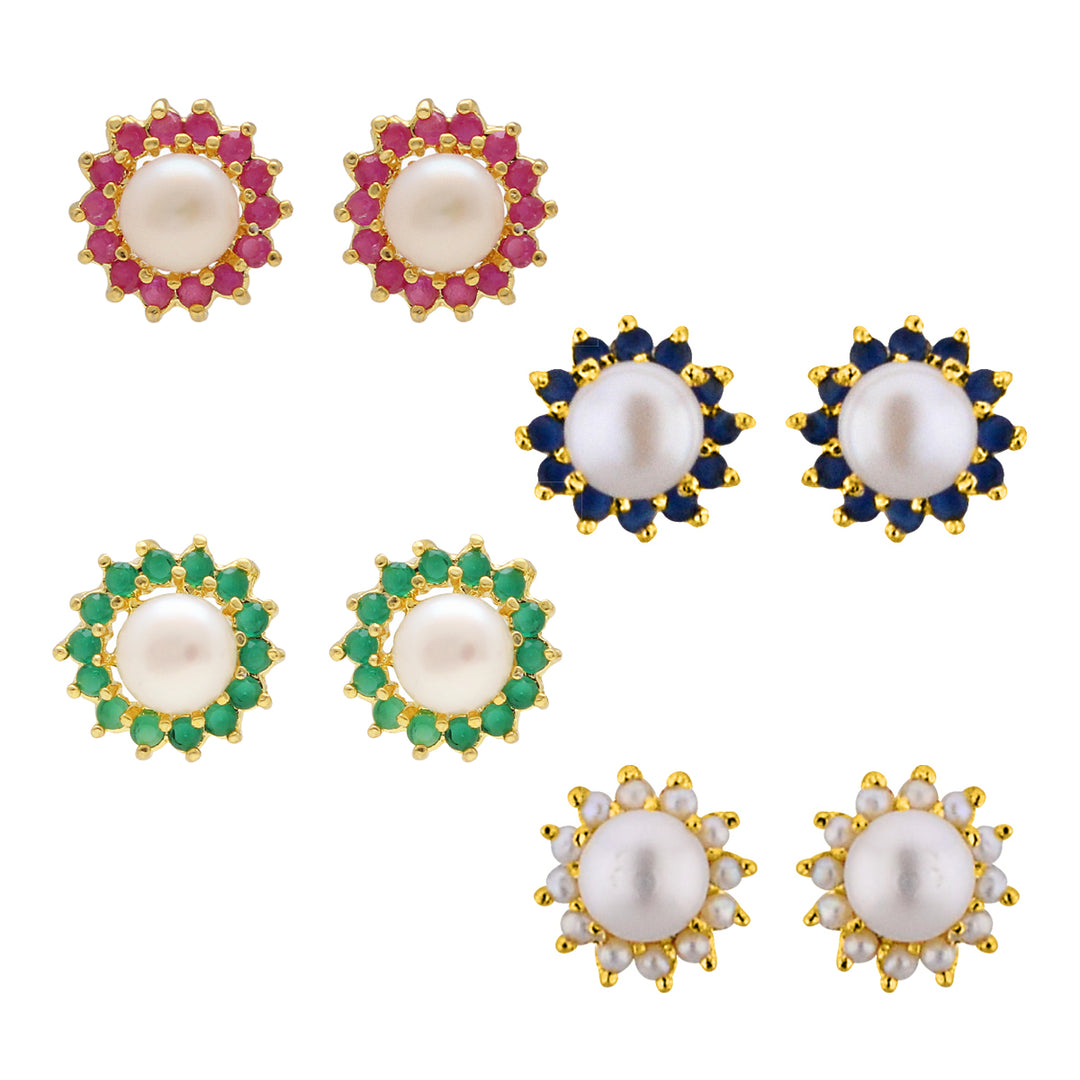 Twilight Combo Of 4 Pair Earrings