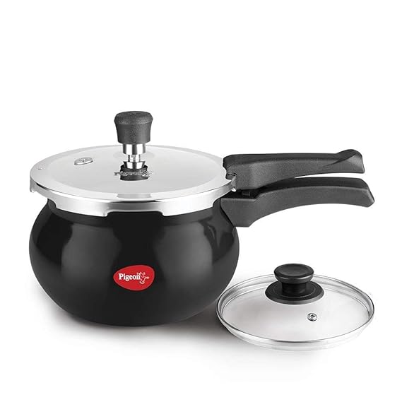 Pigeon Titanium Handi Pressure Cooker 3 Ltr Outer Lid Ib - Ha