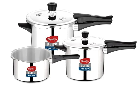 Pigeon Elite Shine Trio Combi 3Ply 2+3+5L Ckr