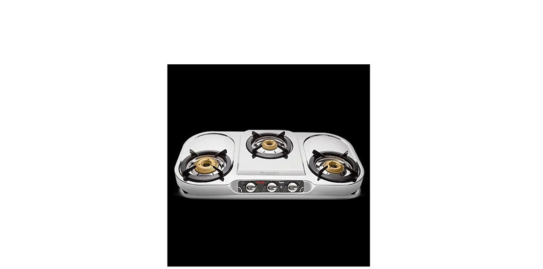 Preethi Topaz 3 Burner SSGS - 50mm