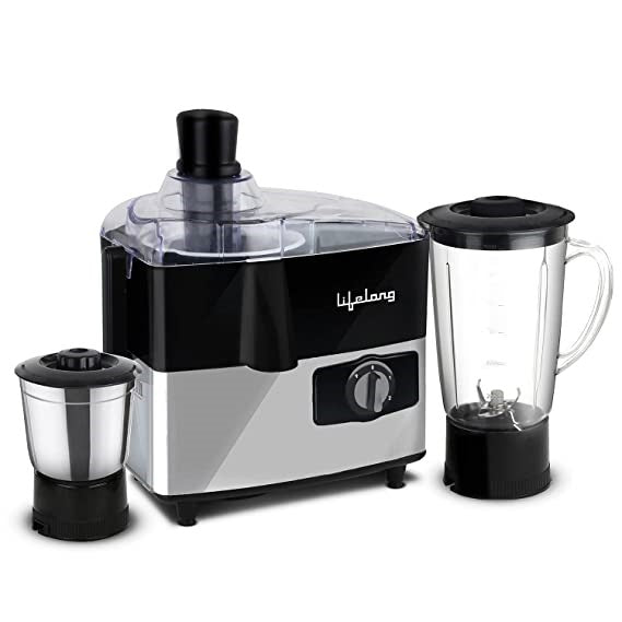 Lifelong Spinny 2 Jar Juicer Mixer Grinder LLJMG04